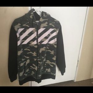 Camo striped jacket